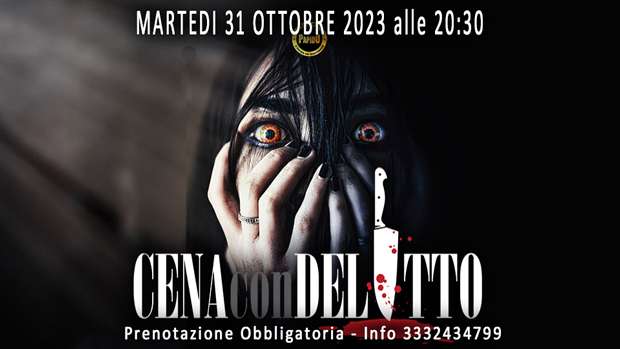 Cena con Delitto Halloween 2023 Barrio Alto Milano