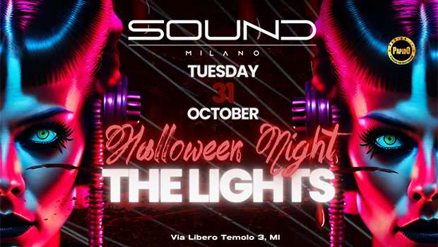 Halloween 2023 Sound Milano Martedi 31 Ottobre 2023