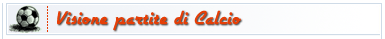 Locali partite di calcio