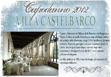 Capodanno alla Villa Castelbarco