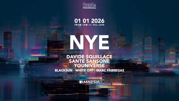Capodanno 2026 Amnesia Milano Mercoledi 31 Dicembre 2025