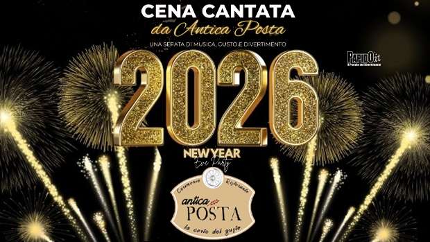 Capodanno 2026 Antica Posta Corsico Mercoledi 31 Dicembre 2025