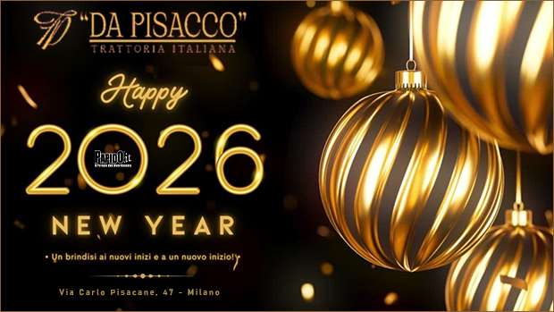 Capodanno 2026 Da Pisacco Milano Mercoledi 31 Dicembre 2025