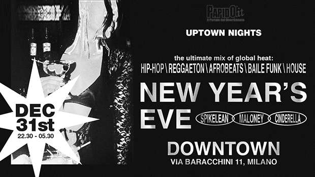 Capodanno 2026 Downtown Milano Mercoledi 31 Dicembre 2025