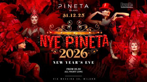 Capodanno 2026 Pineta Milano Mercoledi 31 Dicembre 2025