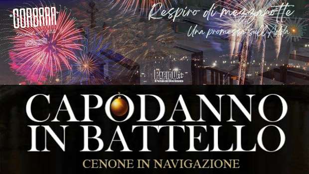 Capodanno 2026 Battello Trezzo sull’Adda Mercoledi 31 Dicembre 2025
