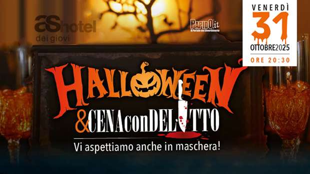 Cena con Delitto Halloween As Hotel dei Giovi 2025
