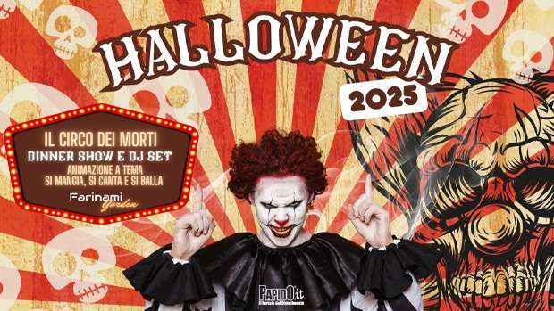 Halloween 2025 Farinami Garden Milano Venerdi 31 Ottobre 2025