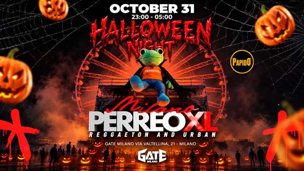 Halloween 2026 Gate Sabato 31 Ottobre 2026
