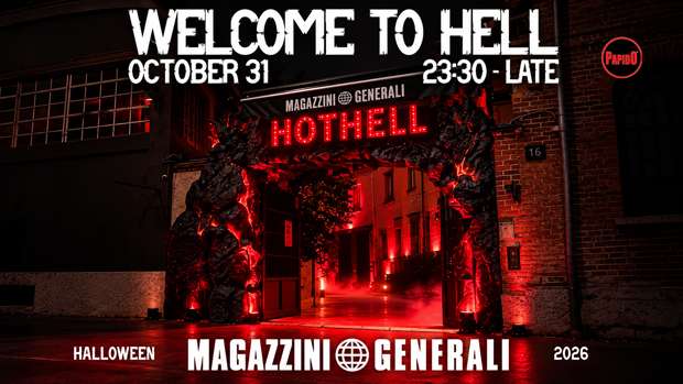 Halloween 2026 Magazzini Generali Sabato 31 Ottobre 2026