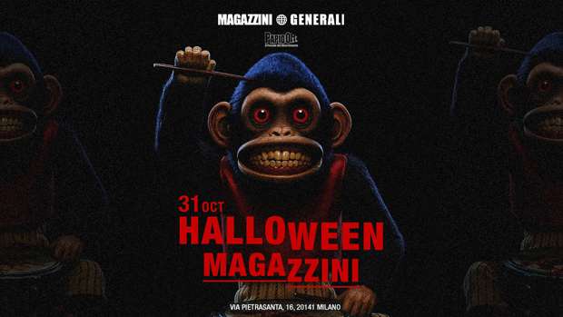 Halloween 2025 Magazzini Generali Milano Venerdi 31 Ottobre 2025