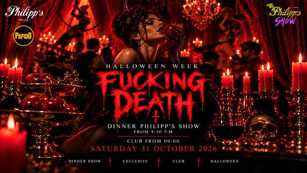 Halloween 2026 Philipp’s Club Sabato 31 Ottobre 2026