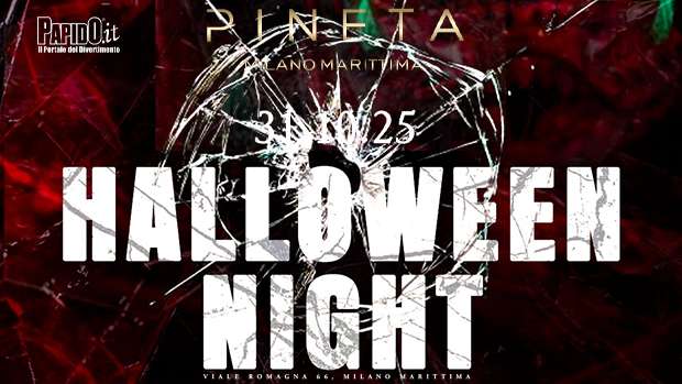 Halloween 2025 Pineta Milano Marittima Venerdi 31 Ottobre 2025