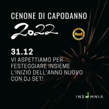 Venerdi 31 Dicembre 2021 Locale Insomnia Torino Capodanno