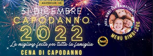 Capodanno Master Club Torino Venerdi 31 Dicembre 2021