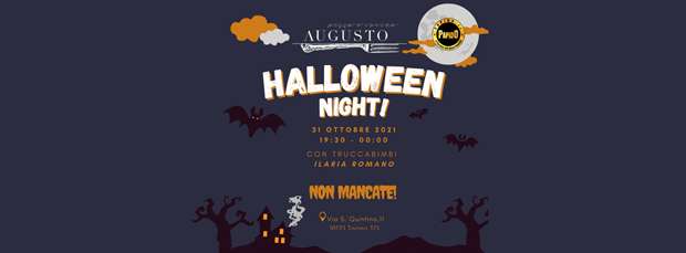 Halloween Augusto Domenica 31 Ottobre 2021