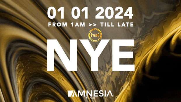 Capodanno 2024 Amnesia Milano Domenica 31 Dicembre 2023
