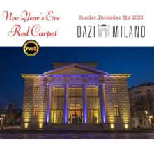 Capodanno Dazi Milano Domenica 31 Dicembre 2023 Red Carpet