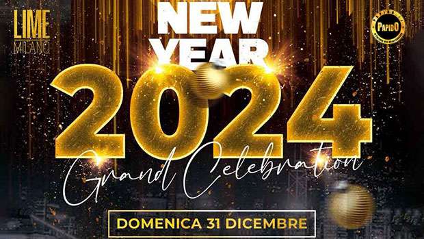 Capodanno 2024 Lime Milano Domenica 31 Dicembre 2023