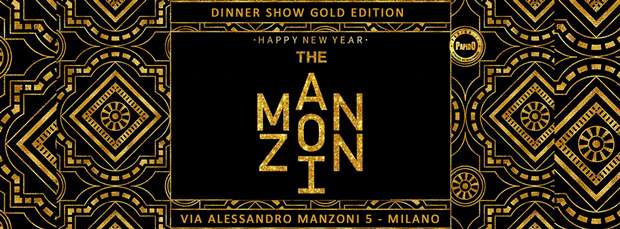 The Manzoni Milano Capodanno 2022