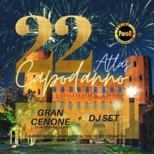 Venerdi 31 Dicembre 2021 Sala Eventi Atlas Torino Capodanno