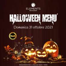 Domenica 31 Ottobre 2021 Elements Halloween