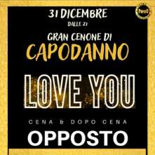 Venerdi 31 Dicembre 2021 Ristorante Opposto Torino Capodanno