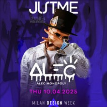 Alec Monopoli Giovedi 10 Aprile 2025 Just Me Milano
