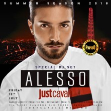 Alesso 2018 Just Cavalli Venerdi 13 Luglio 2018