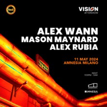 Dj Alex Wann Sabato 11 Maggio 2024 Amnesia