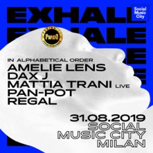 Sabato 31 Agosto 2019 Amelie Lens Social Music City Milano