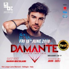 Venerdi 15 Giugno 2018 Andrea Damante Lido di Bellagio