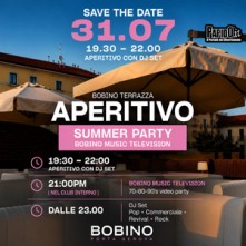 Aperitivo Terrazza Bobino Milano Venerdi 31 luglio 2026