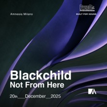 Blackchild Amnesia Sabato 20 Dicembre 2025