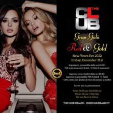 Capodanno 2022 The Club Venerdi 31 Dicembre 2021
