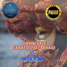 Carnevale 2020 La Cantina Sabato 29 Febbraio 2020 
