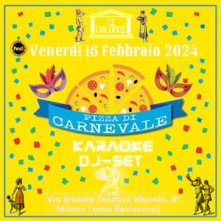 Carnevale Le Colonne Club Milano Venerdi 16 Febbraio 2024