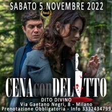 Cena con Delitto a Milano Sabato 5 Novembre 2022