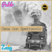 Sabato 23 Aprile 2022 Cena con Spettacolo in Treno Milano