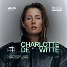Dj Charlotte de Witte Sabato 5 Settembre 2026 Ex Macello