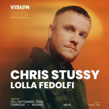 Dj Chris Stussy Venerdi 25 Settembre 2026 Fabrique