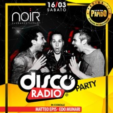 Sabato 16 Marzo 2019 Noir Lissone