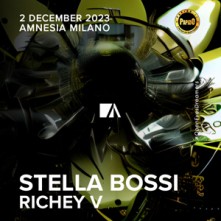 Dj Stella Bossi Sabato 2 Dicembre 2023 Amnesia