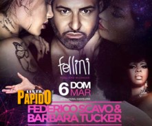 Federico Scavo & Barbara Tucker Domenica 6 Marzo 2016 @ Fellini