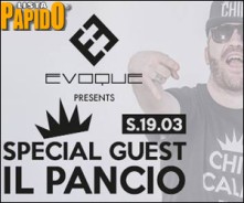 Il Pancio @ Evoque Osnago il 19 Marzo dal vivo