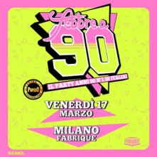 Febbre a 90 Venerdi 17 Marzo 2023 Fabrique