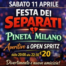 Aperitivo Pineta Milano Sabato 11 Aprile 2026
