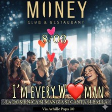 Festa della Donna Money Milano Domenica 8 Marzo 2026