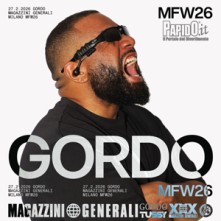 Dj Gordo Venerdi 27 Febbraio 2026 Magazzini Generali