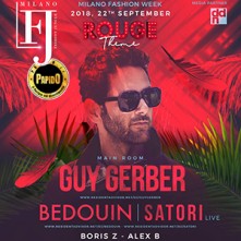 Sabato 22 Settembre 2018 Guy Gerber Gate Milano